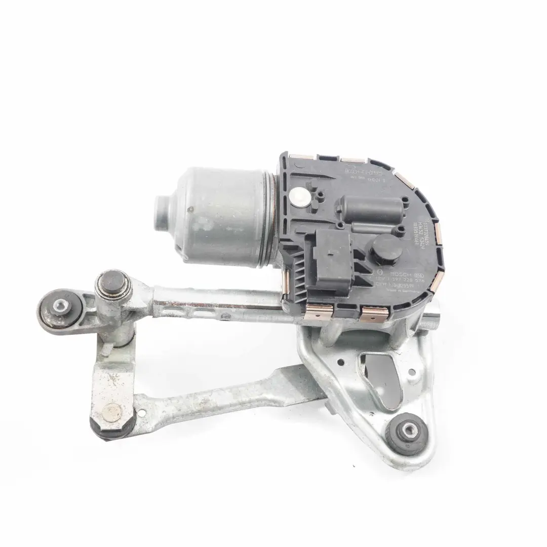 Wiper Motor Front Left N/S Windscreen Linkage System to Peugeot 3008 with Part number 9671062180 Peugeot 3008 Wiper Motor Front Left N/S Windscreen Linkage System - SKU 9671062180 - Part number 9671062180