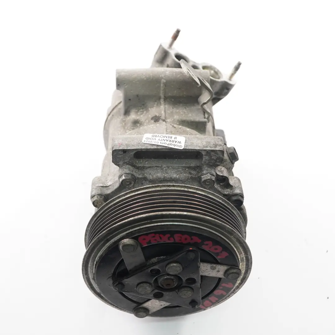 Peugeot 207 Citroen C4 1.6 HDI Air Conditioning Compressor AC - SKU 9671216280 - Part number 9671216280