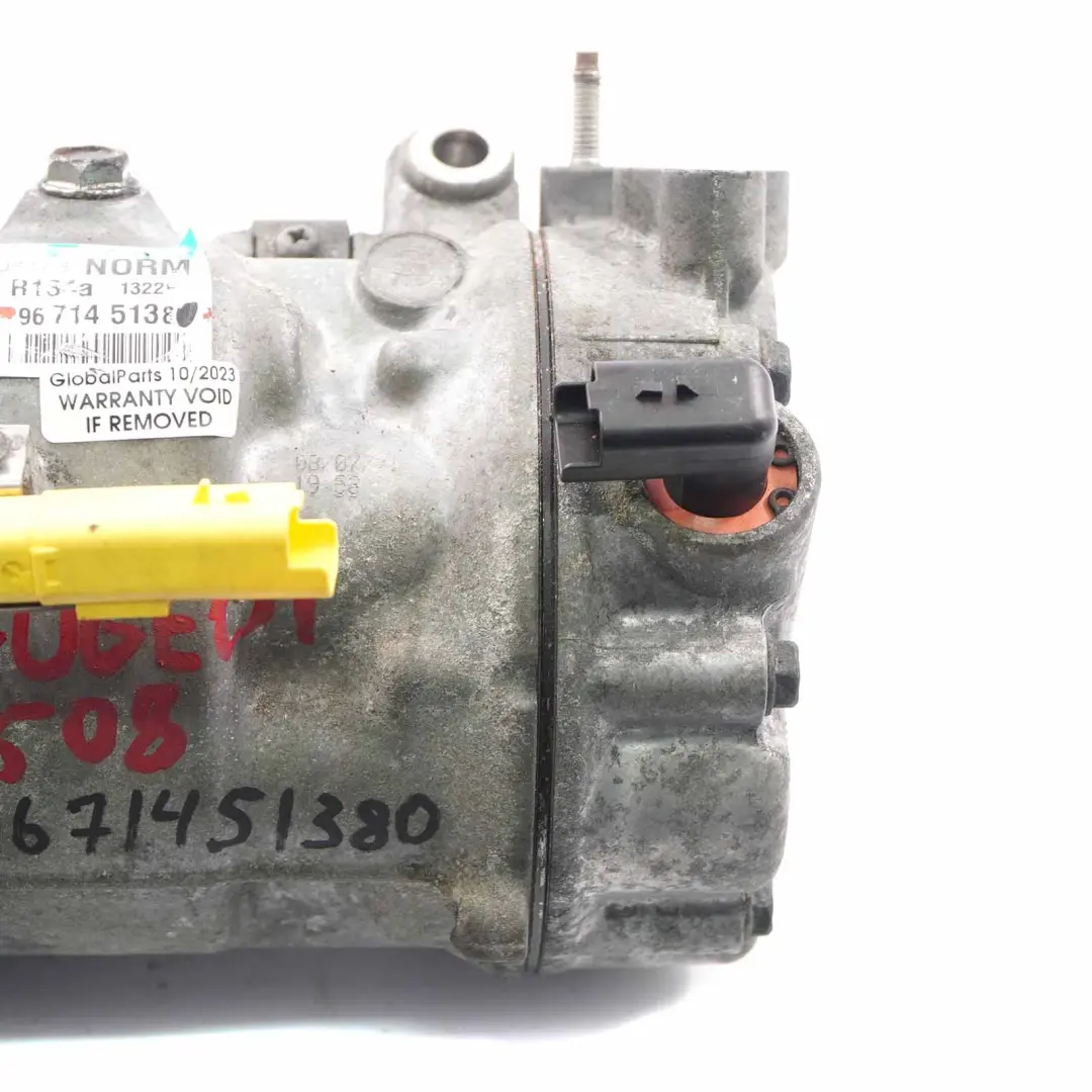 Peugeot 508 5008 2.0 HDI Compresor Aire Acondicionado Bomba A/C - SKU 9671451380 - Número de pieza 9671451380