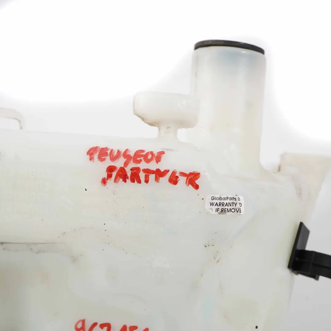 Citroen Berlingo B9 Coolant Expansion Tank Cooling Fluid Bottle to with Part number 9671568380 Citroen Berlingo B9 Coolant Expansion Tank Cooling Fluid Bottle - SKU 9671568380 - Part number 9671568380