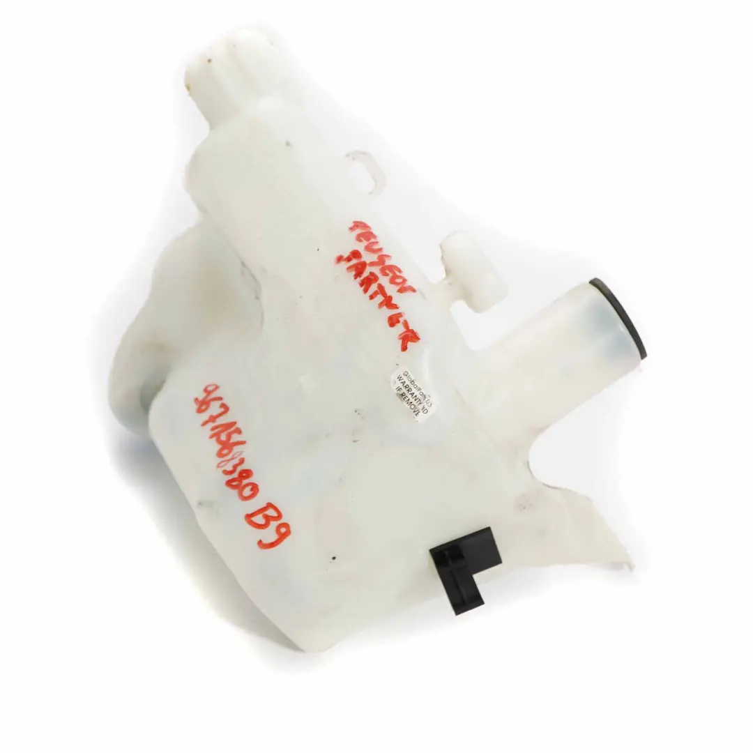 Citroen Berlingo B9 Coolant Expansion Tank Cooling Fluid Bottle to with Part number 9671568380 Citroen Berlingo B9 Coolant Expansion Tank Cooling Fluid Bottle - SKU 9671568380 - Part number 9671568380