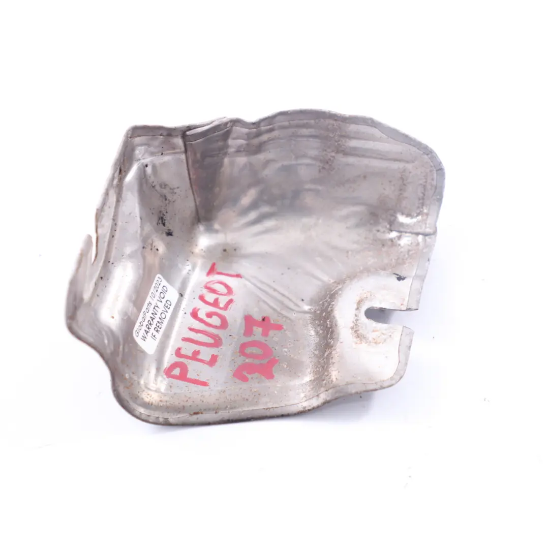 Múltiple Escape Placa Escudo Térmico Cubierta para Peugeot 207 1.6 HDI con número de pieza 9672189780 Peugeot 207 1.6 HDI Múltiple Escape Placa Escudo Térmico Cubierta - SKU 9672189780 - Número de pieza 9672189780