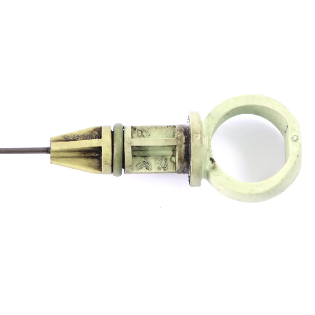 Peugeot 207 Diesel 1.6 HDi Jauge d'huile Vérification niveau d'huile - SKU 9672250580-1 - Numéro de pièce 9672250580