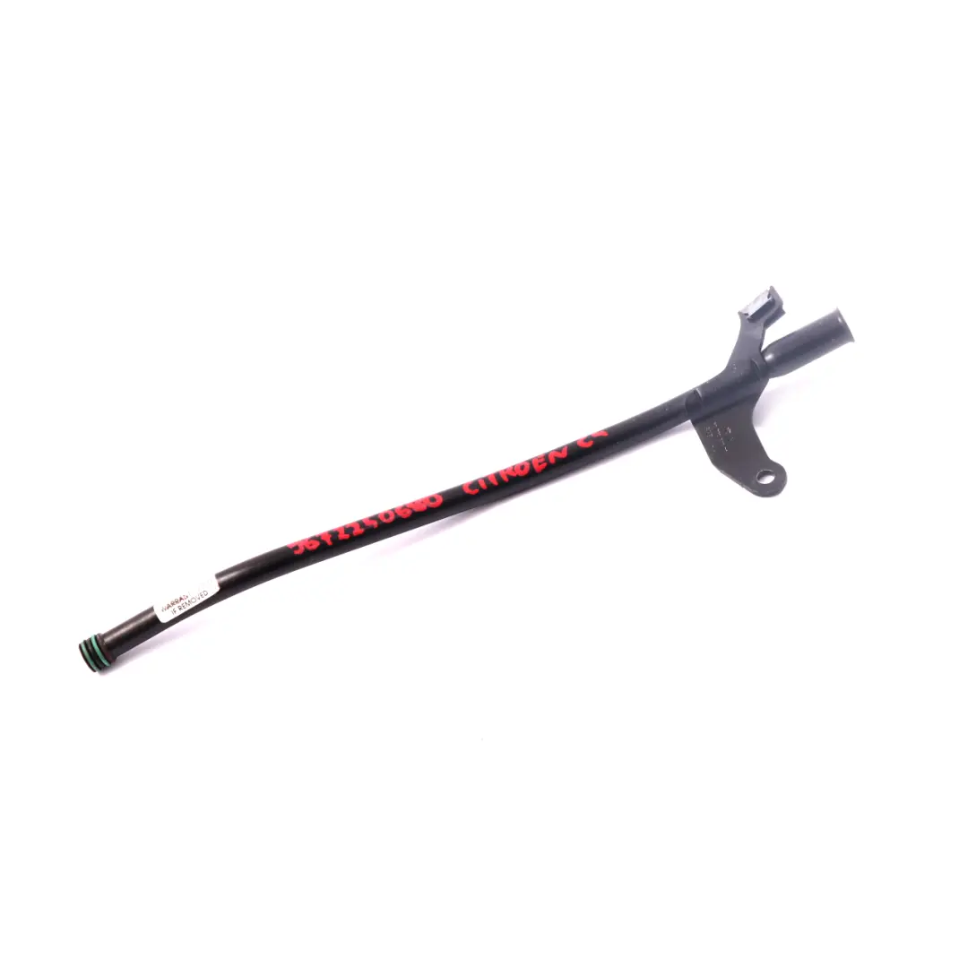 Citroen C4 Peugeot Partner 1.6 HDi Jauge d'huile Guide de niveau pour à propos du numéro de pièce 9672250680 Citroen C4 Peugeot Partner 1.6 HDi Jauge d'huile Guide de niveau - SKU 9672250680 - Numéro de pièce 9672250680