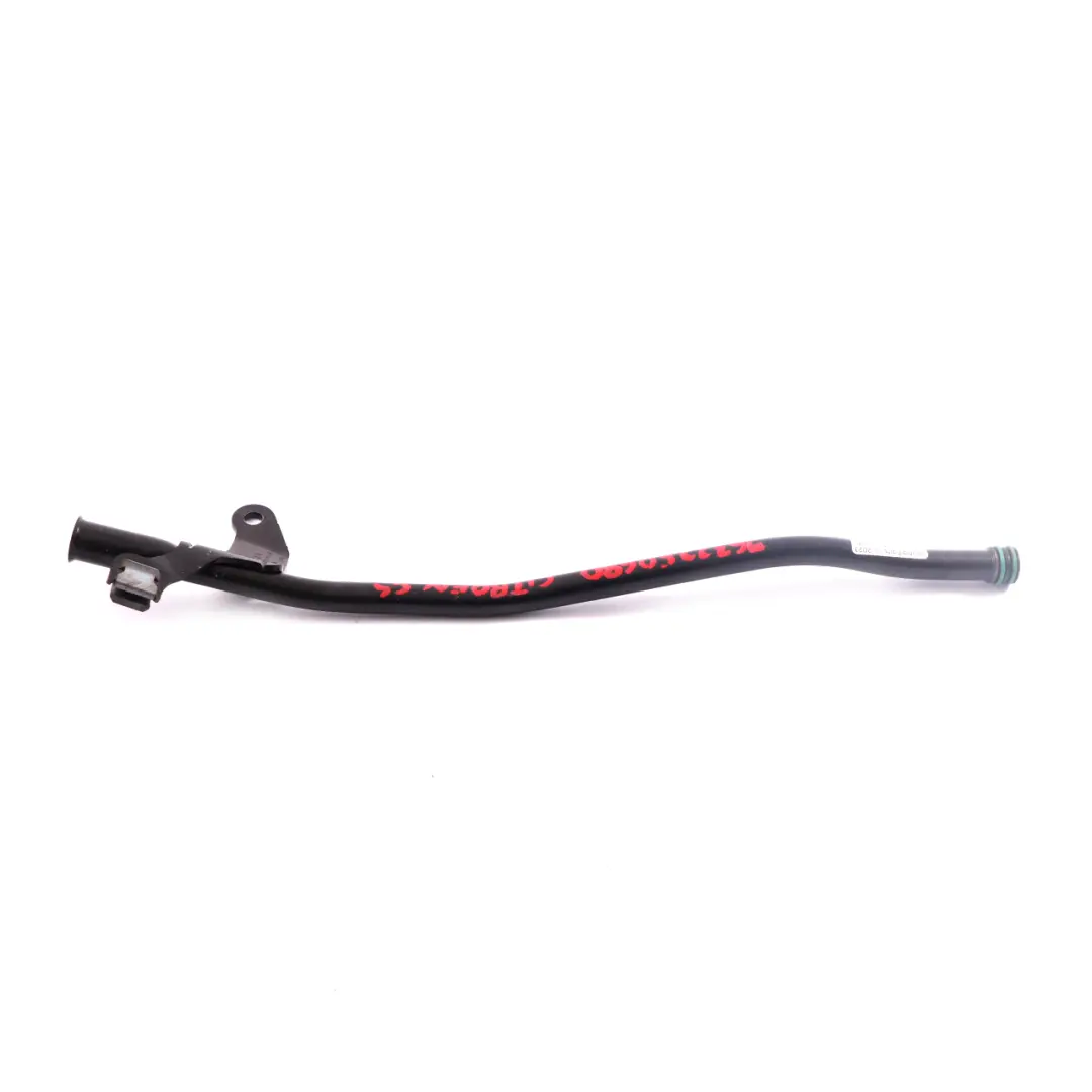 Citroen C4 Peugeot Partner 1.6 HDi Oil Dipstick Housing Level Guide to with Part number 9672250680 Citroen C4 Peugeot Partner 1.6 HDi Oil Dipstick Housing Level Guide - SKU 9672250680 - Part number 9672250680