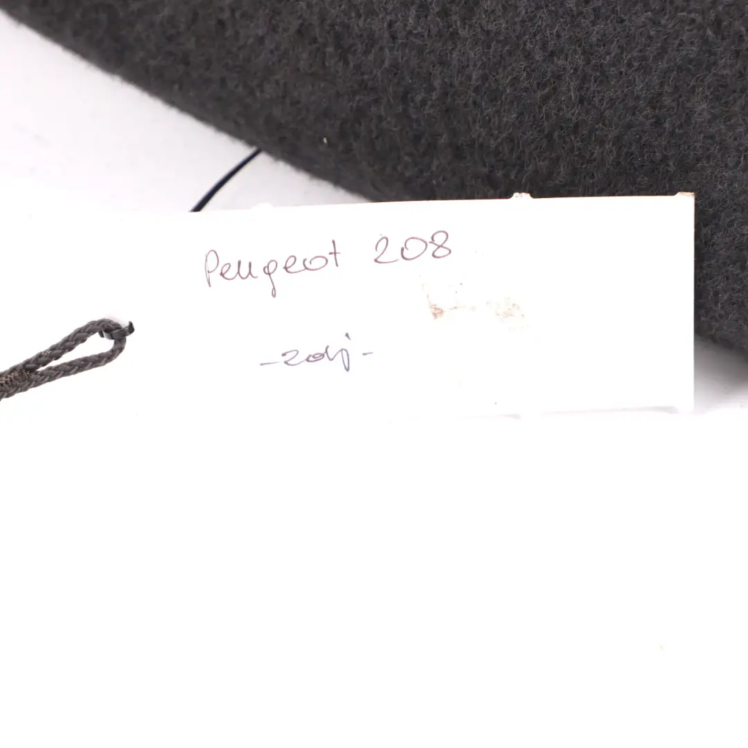 Window Parcel Shelf Compartment Trunk Cover Black to Peugeot 208 Rear with Part number 96737666ZD Peugeot 208 Rear Window Parcel Shelf Compartment Trunk Cover Black - SKU 96737666ZD-1 - Part number 96737666ZD