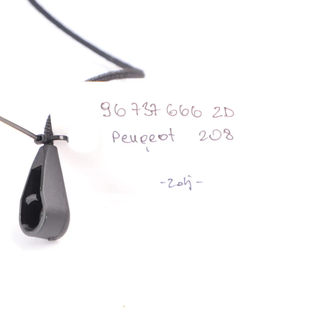 Window Parcel Shelf Compartment Trunk Cover Black to Peugeot 208 Rear with Part number 96737666ZD Peugeot 208 Rear Window Parcel Shelf Compartment Trunk Cover Black - SKU 96737666ZD - Part number 96737666ZD