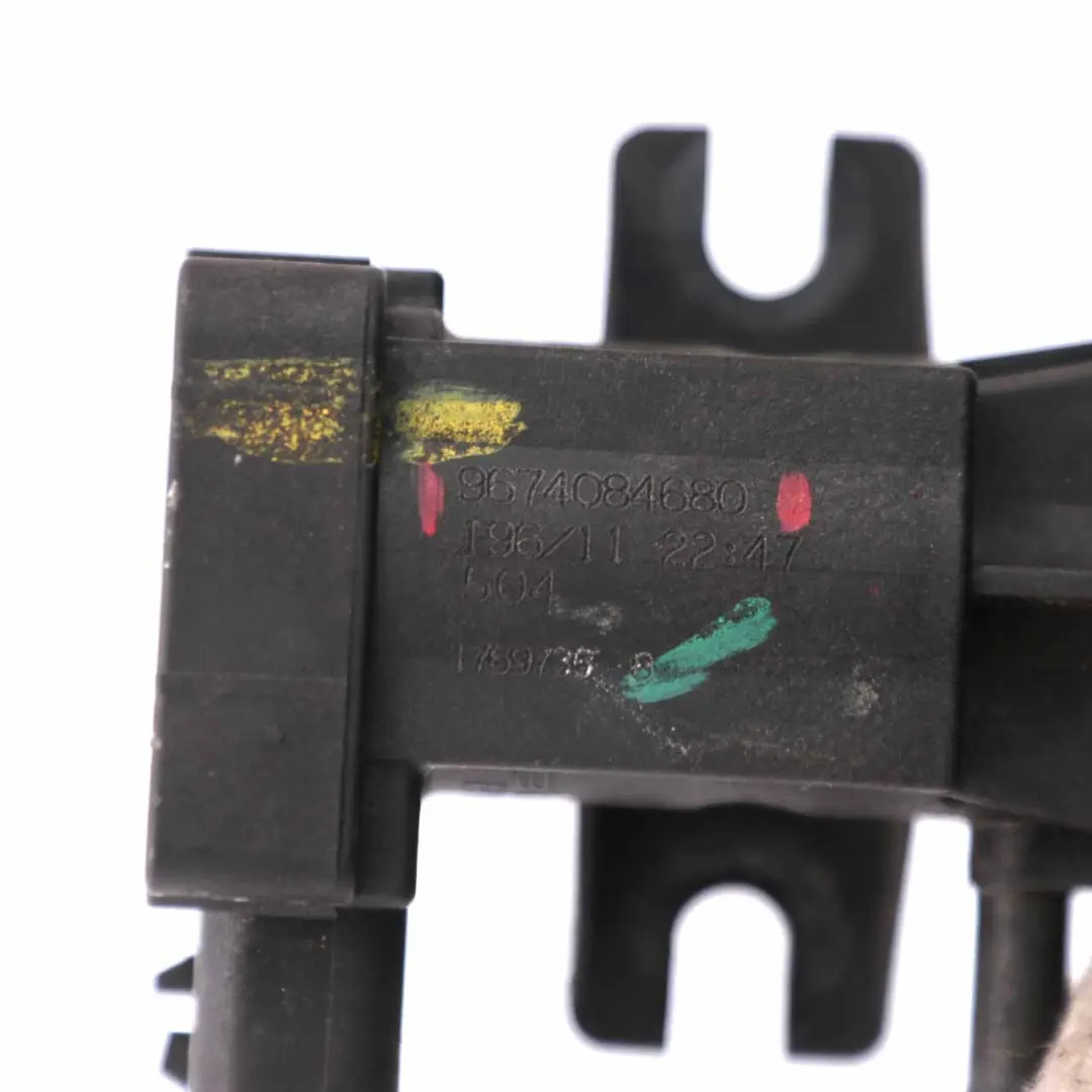 Pressure Solenoid Valve to Peugeot 5008 Turbo Boost with Part number 9674084680 Peugeot 5008 Turbo Boost Pressure Solenoid Valve - SKU 9674084680 - Part number 9674084680