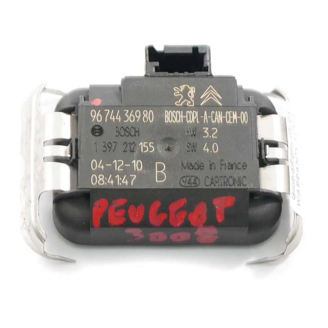 Sensor lluvia Peugeot 3008 5008 Citroen C5 Unidad luz parabrisas para con número de pieza 9674436980 Sensor lluvia Peugeot 3008 5008 Citroen C5 Unidad luz parabrisas - SKU 9674436980 - Número de pieza 9674436980