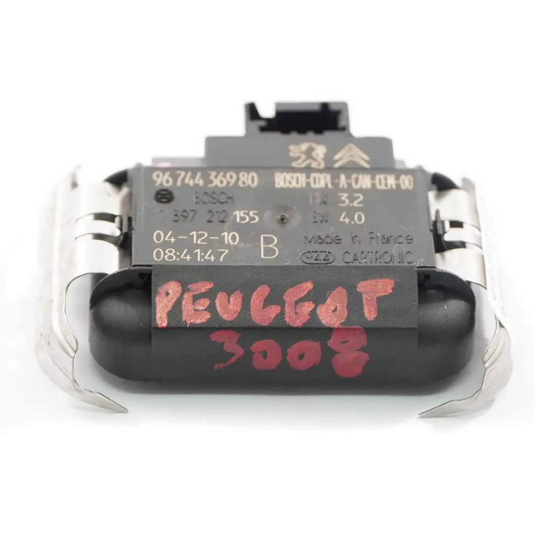 Sensor lluvia Peugeot 3008 5008 Citroen C5 Unidad luz parabrisas para con número de pieza 9674436980 Sensor lluvia Peugeot 3008 5008 Citroen C5 Unidad luz parabrisas - SKU 9674436980 - Número de pieza 9674436980