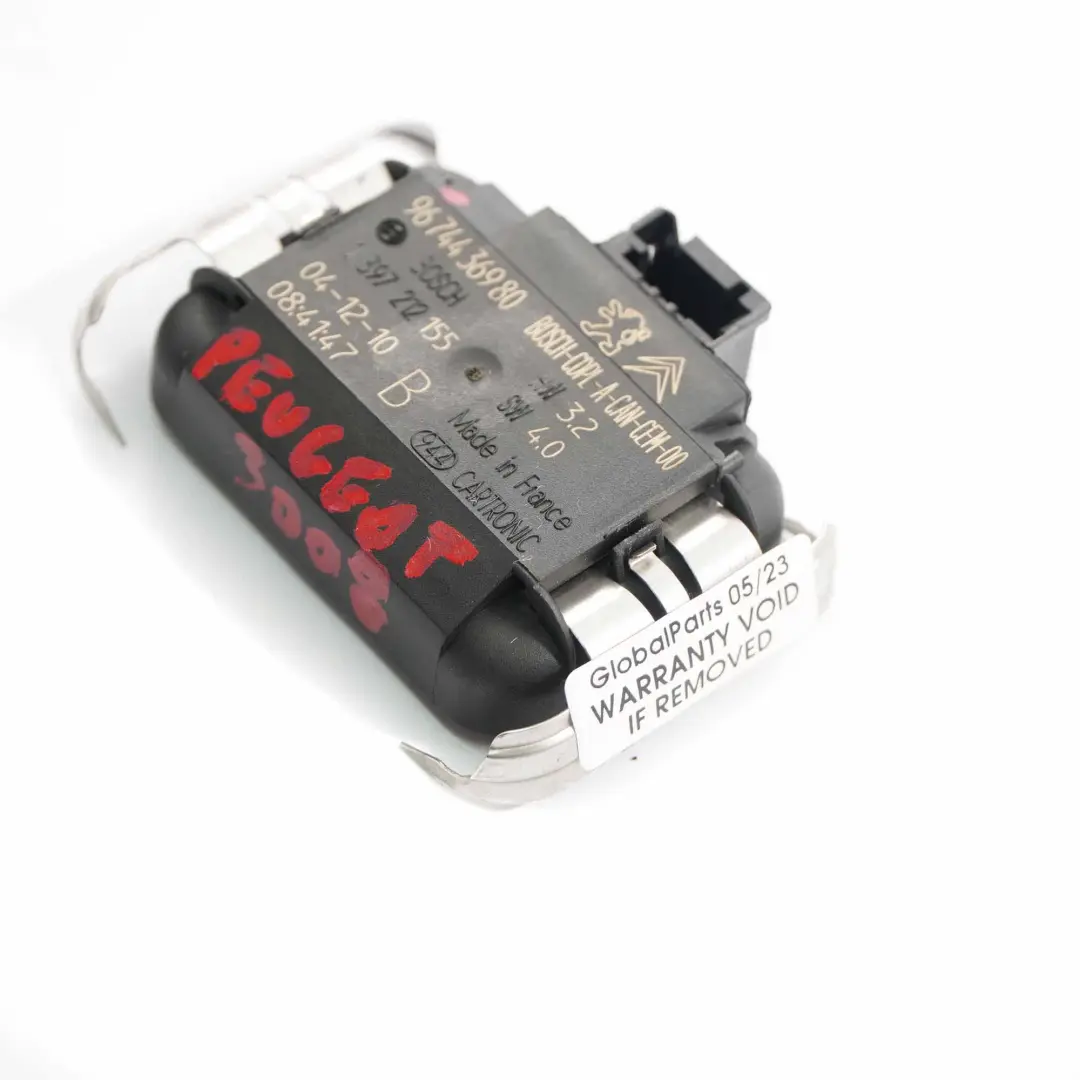  Détecteur pluie Peugeot 3008 Citroen C5 Unité d'éclairage pare-brise - SKU 9674436980 - Numéro de pièce 9674436980