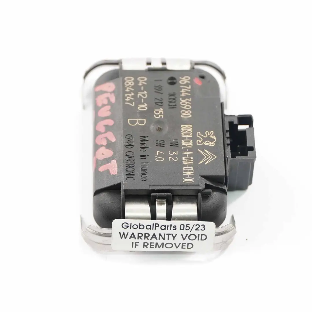 Sensor lluvia Peugeot 3008 5008 Citroen C5 Unidad luz parabrisas para con número de pieza 9674436980 Sensor lluvia Peugeot 3008 5008 Citroen C5 Unidad luz parabrisas - SKU 9674436980 - Número de pieza 9674436980