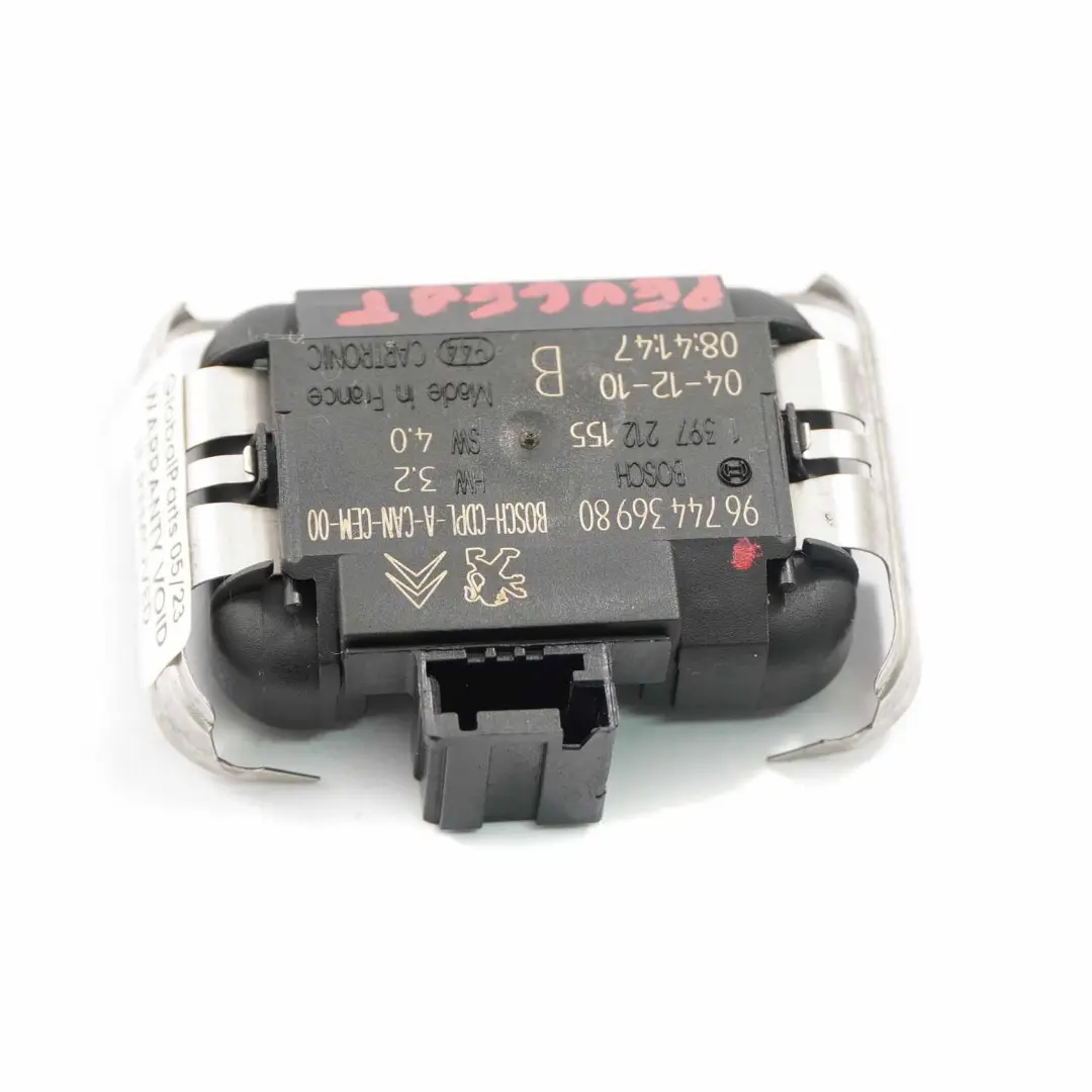  Sensor lluvia Peugeot 3008 5008 Citroen C5 Unidad luz parabrisas - SKU 9674436980 - Número de pieza 9674436980