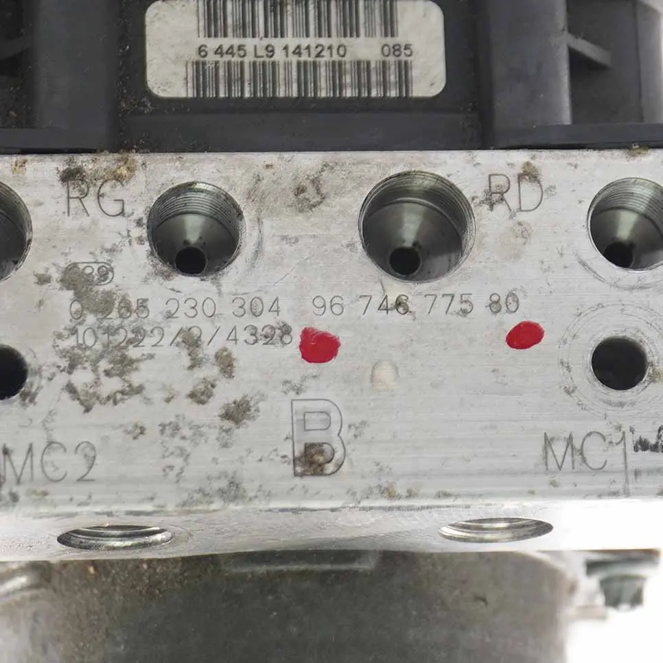 Bomba de freno ABS Unidad control de frenado hidráulico para Peugeot 3008 con número de pieza 9674677580 Peugeot 3008 Bomba de freno ABS Unidad control de frenado hidráulico - SKU 9674677580 - Número de pieza 9674677580