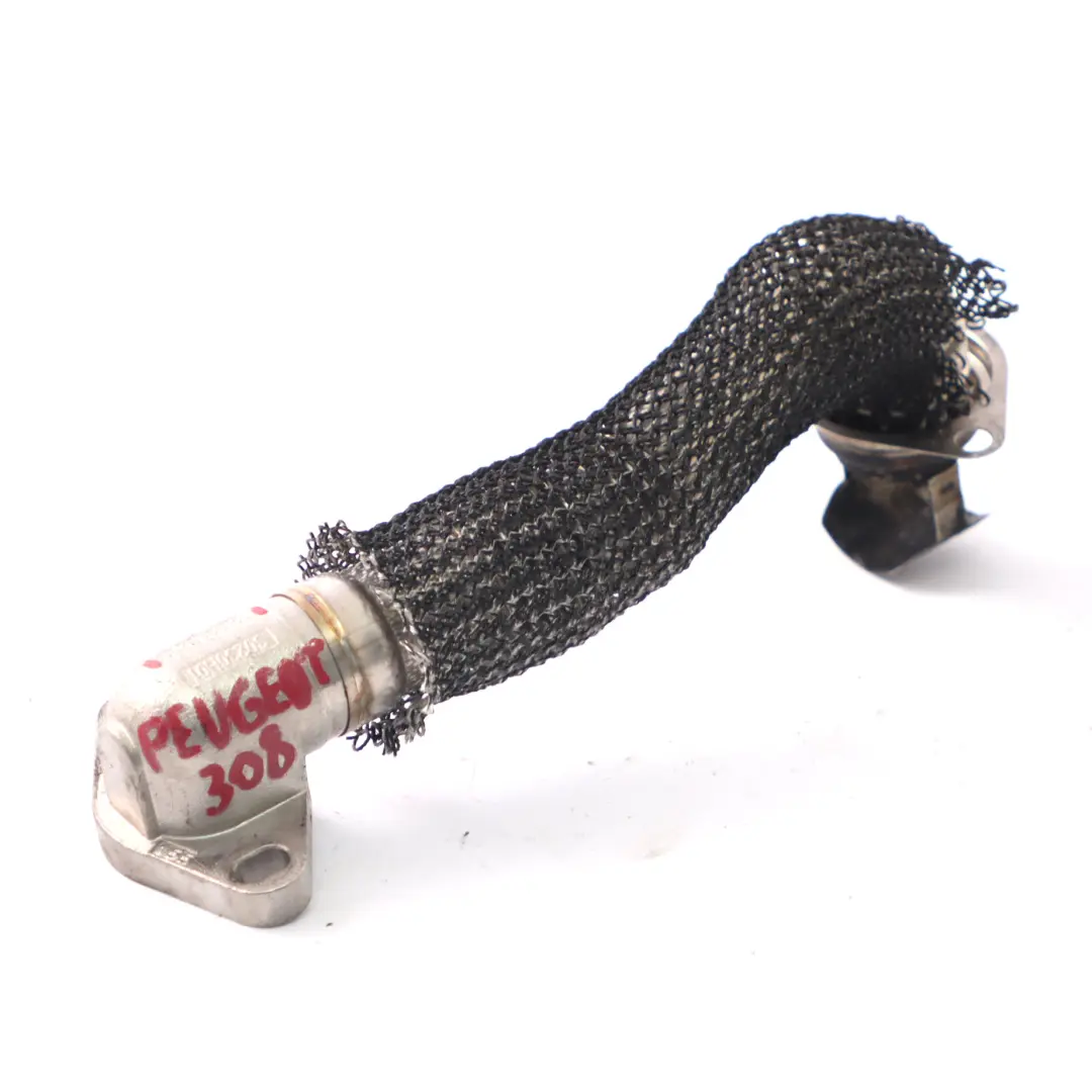 Pipe Peugeot 308 3008 1.6 HDI Diesel Engine Valve Line Hose to EGR with Part number 9674950180 EGR Pipe Peugeot 308 3008 1.6 HDI Diesel Engine Valve Line Hose - SKU 9674950180 - Part number 9674950180