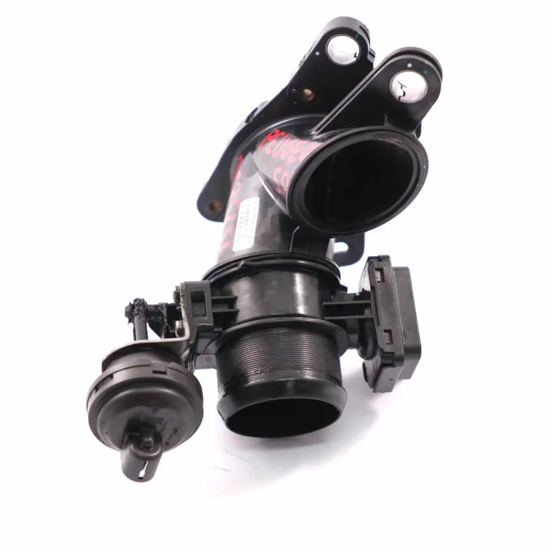 Peugeot 508 Citroen C5 2.0 HDI Drossel klappen gehäuse Ventilklappe - SKU 9675233680 - Teilenummer 9675233680