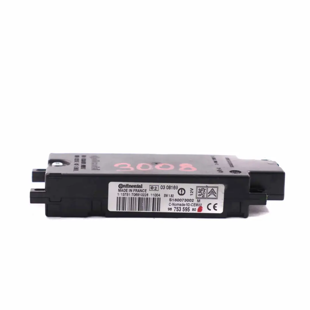 Bluetooth Module Multimedia Control Unit ECU to Peugeot 3008 with Part number 9675359580 Peugeot 3008 Bluetooth Module Multimedia Control Unit ECU - SKU 9675359580 - Part number 9675359580