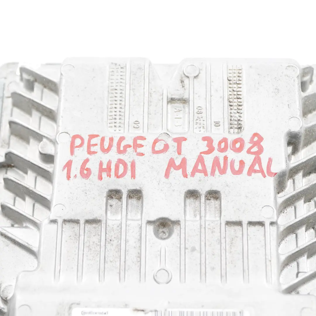T84 DV6-C Módulo Unidad Control Motor ECU Manual para Peugeot 3008 1.6 HDI con número de pieza 9675391480 Peugeot 3008 1.6 HDI T84 DV6-C Módulo Unidad Control Motor ECU Manual - SKU 9675391480 - Número de pieza 9675391480