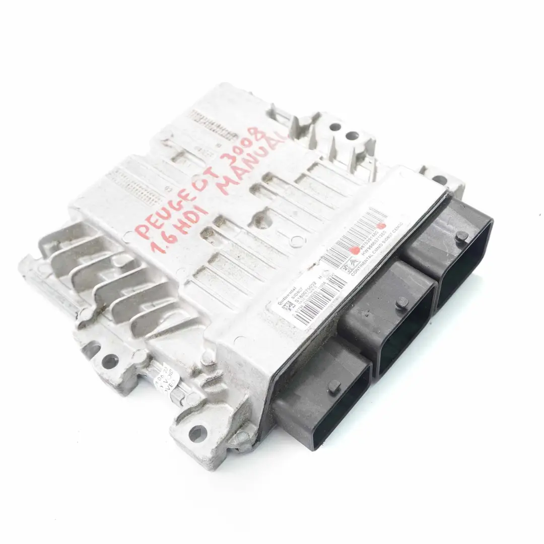 T84 DV6-C Motor steuergerät Modul ECU Handbuch für Peugeot 3008 1.6 HDI mit Teilenummer 9675391480 Peugeot 3008 1.6 HDI T84 DV6-C Motor steuergerät Modul ECU Handbuch - SKU 9675391480 - Teilenummer 9675391480