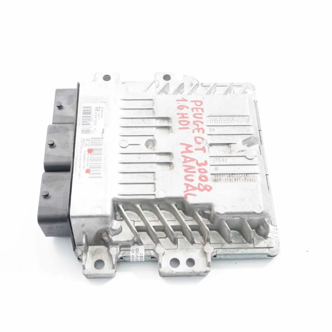 T84 DV6-C Módulo Unidad Control Motor ECU Manual para Peugeot 3008 1.6 HDI con número de pieza 9675391480 Peugeot 3008 1.6 HDI T84 DV6-C Módulo Unidad Control Motor ECU Manual - SKU 9675391480 - Número de pieza 9675391480