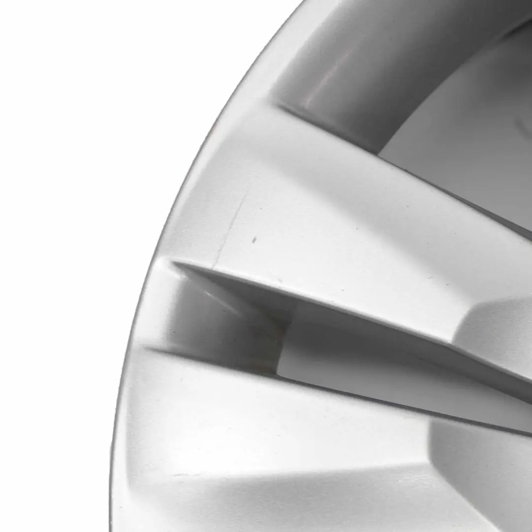 Peugeot 5008 Silver 5 Double Spoke Wheel Alloy Rim 17" 7J ET:29 - SKU 9675498677-1 - Part number 9675498677