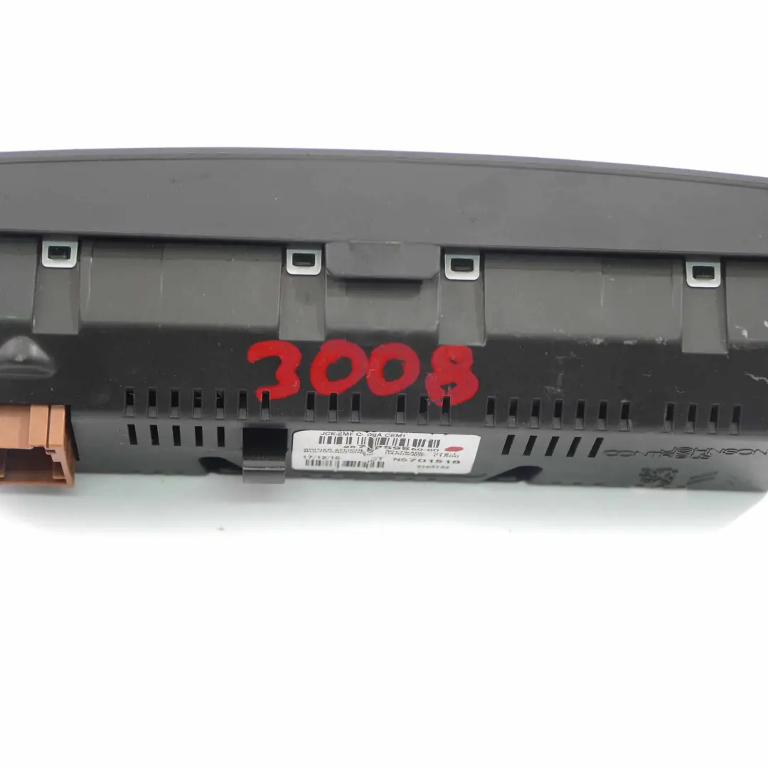 Peugeot 3008 Schermo del cruscotto Unità monitor multifunzione - SKU 9675859580 - Numero di parte 9675859580