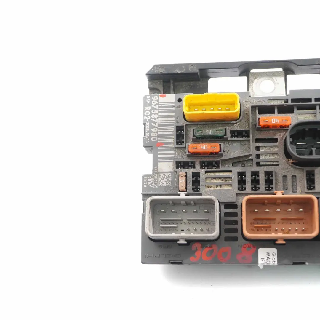 Peugeot 3008 Modulo Unità di Controllo Corpo Comfort Scatola Fusibili - SKU 9675877980 - Numero di parte 9675877980
