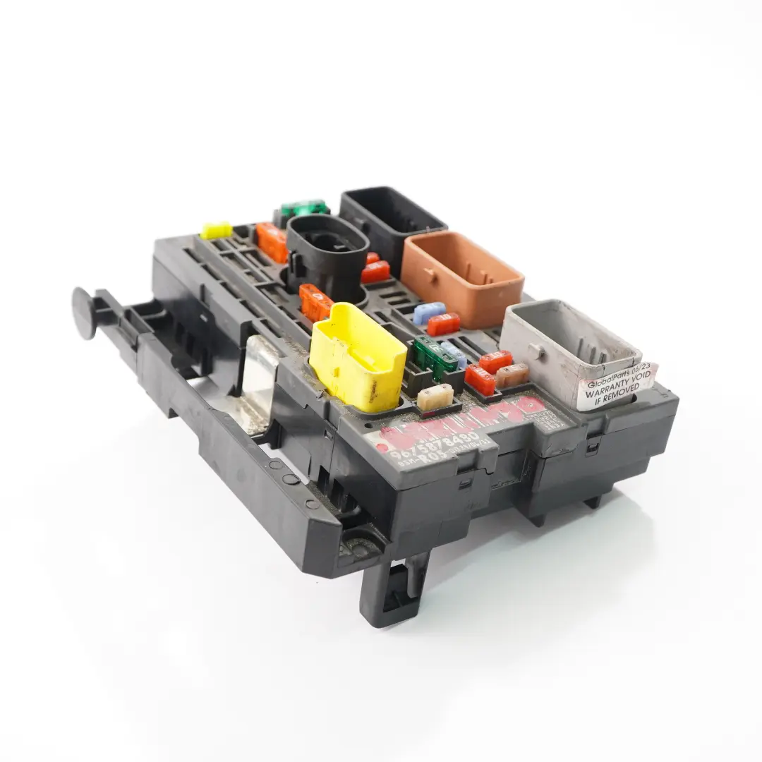Sicherungskasten Citroen Berlingo Peugeot Partner BSM einheit Modul für mit Teilenummer 9675878480 Sicherungskasten Citroen Berlingo Peugeot Partner BSM einheit Modul - SKU 9675878480 - Teilenummer 9675878480
