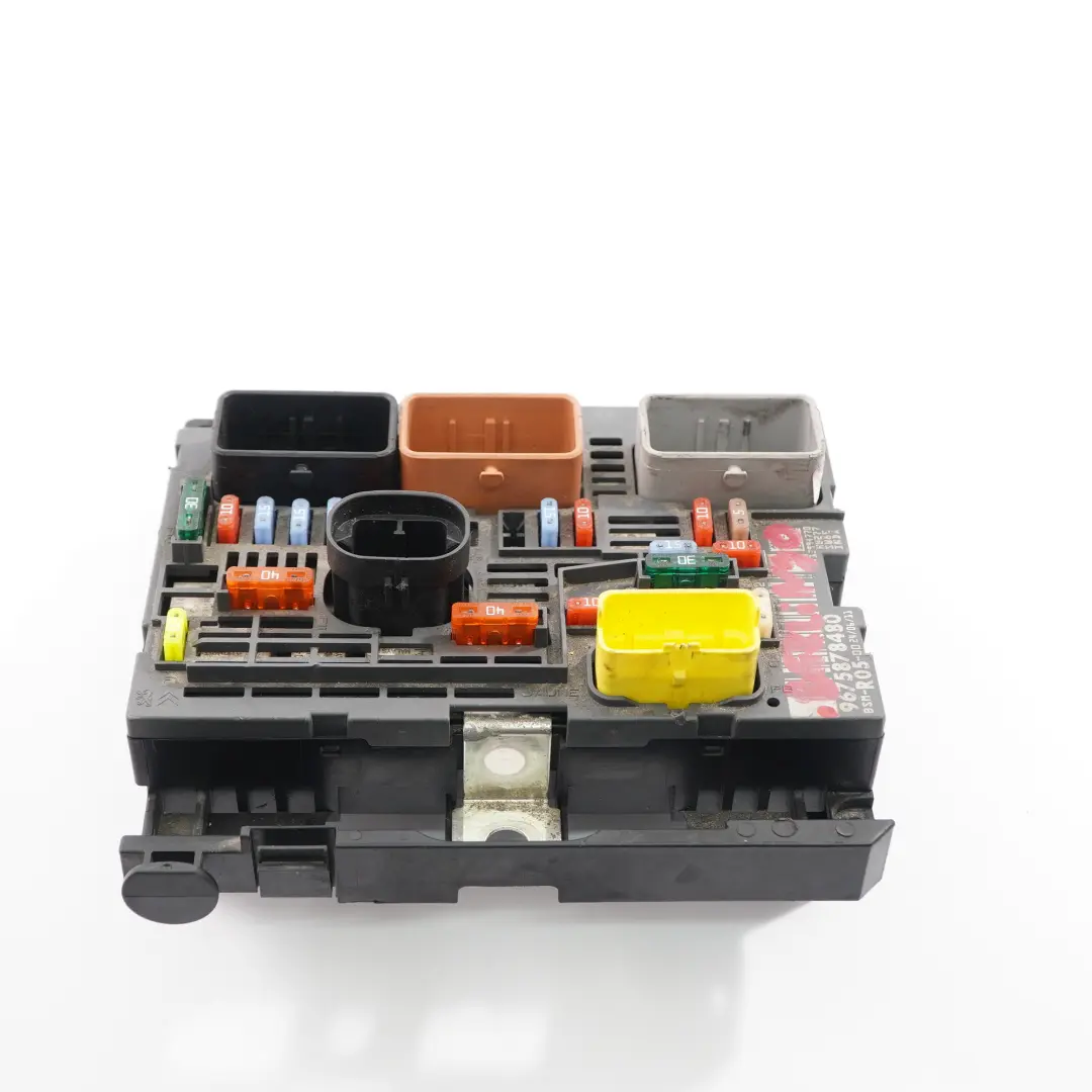 Sicherungskasten Citroen Berlingo Peugeot Partner BSM einheit Modul für mit Teilenummer 9675878480 Sicherungskasten Citroen Berlingo Peugeot Partner BSM einheit Modul - SKU 9675878480 - Teilenummer 9675878480