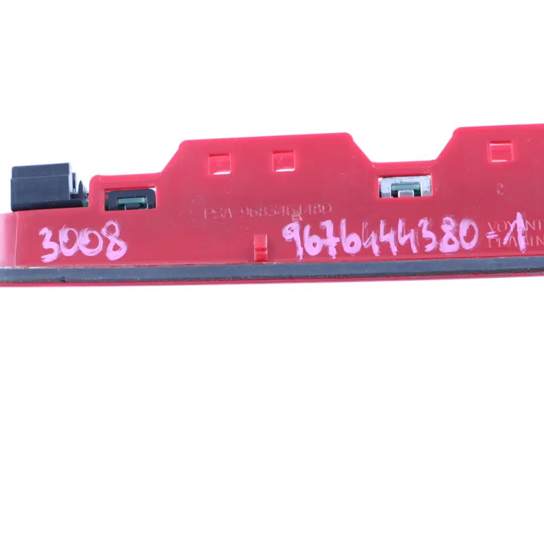Peugeot 3008 Third Stoplamp Rear Stop Lamp Brake Light Lighting Red 9683461480 - SKU 9676444380-1 - Part number 9676444380