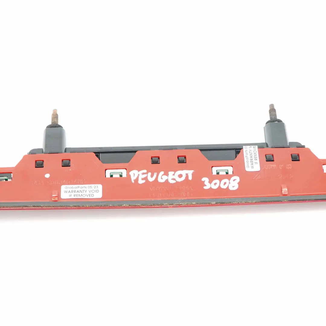 Third Stoplamp Peugeot 3008 Rear Stop Lamp Brake Light Lighting Red to with Part number 9676444380 Third Stoplamp Peugeot 3008 Rear Stop Lamp Brake Light Lighting Red - SKU 9676444380 - Part number 9676444380