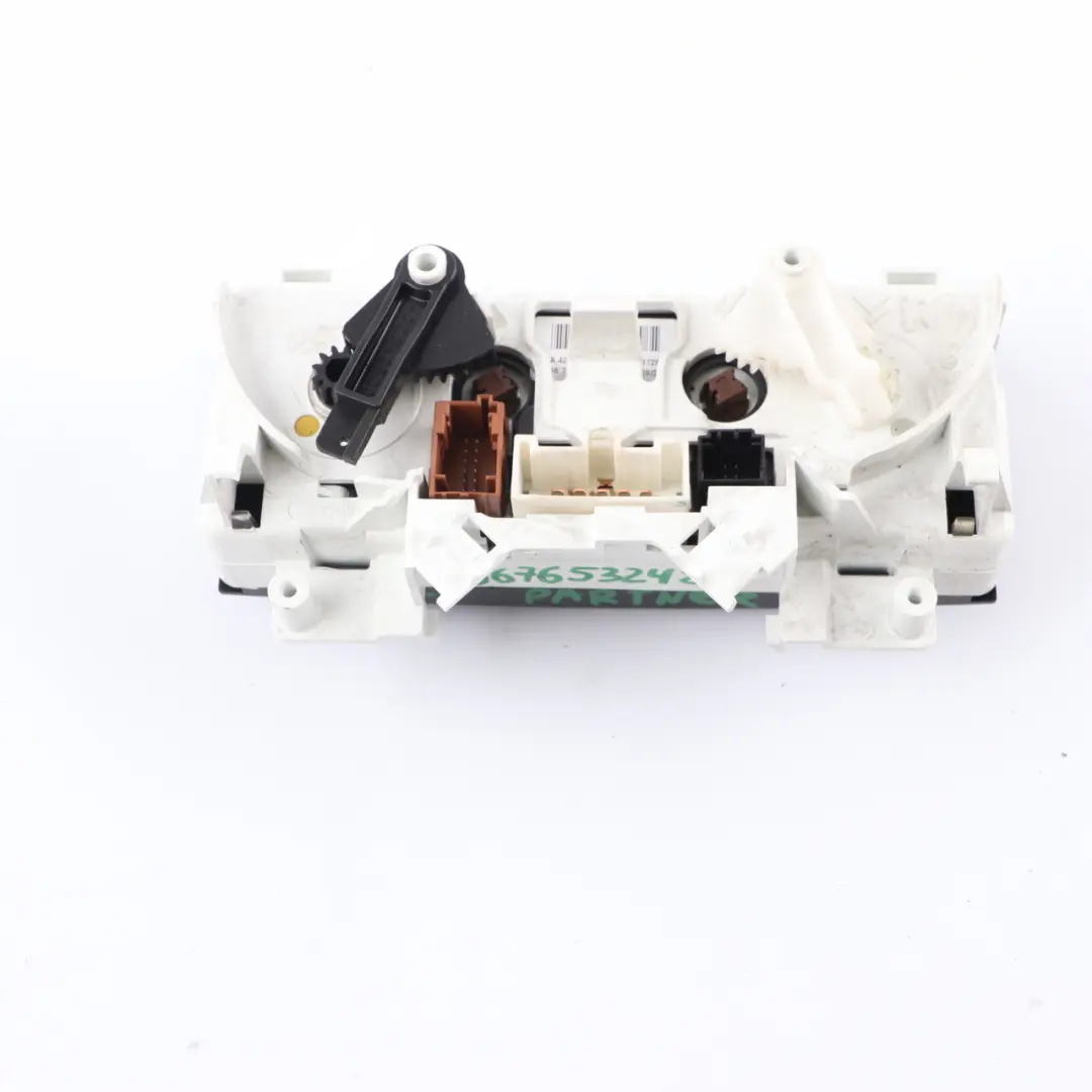 Peugeot Partner Climate Control Switch Unit Panel - SKU 9676532480  - Part number 9676532480
