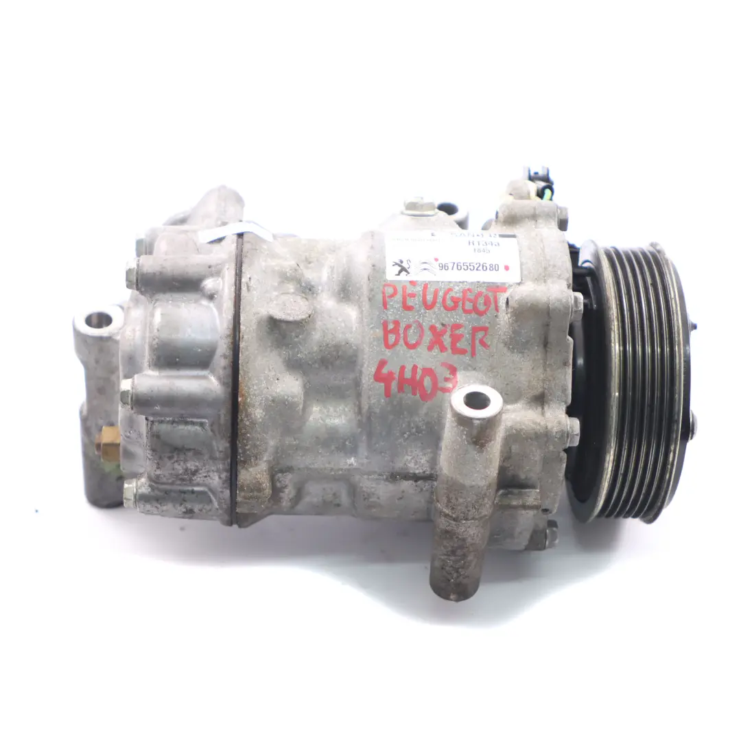 Peugeot Boxer Citroen Jumper II 2.2 HDI Air Conditioning Compressor - SKU 9676552680 - Part number 9676552680