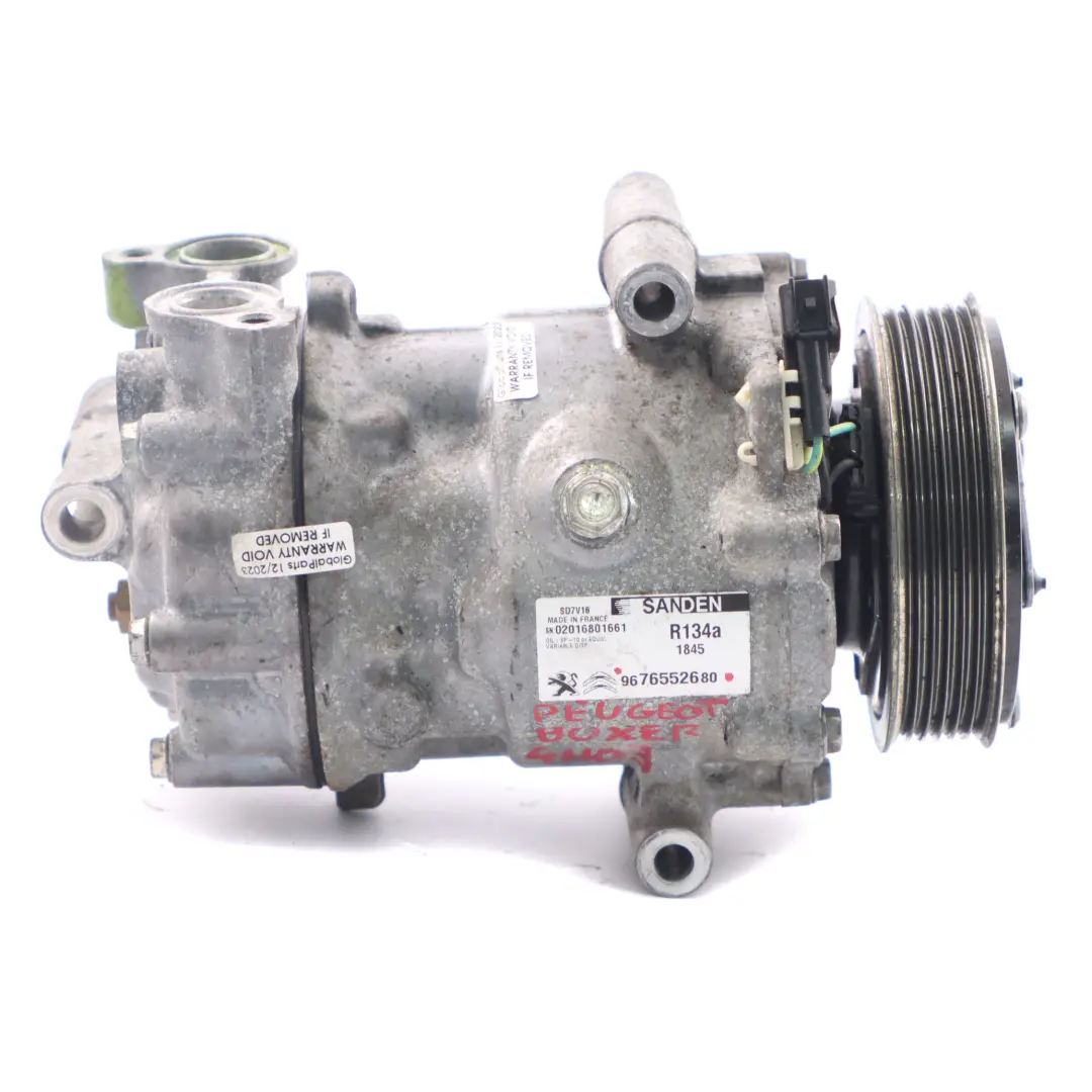 Peugeot Boxer Citroën Jumper II 2.2 HDI Compresseur de climatisation - SKU 9676552680 - Numéro de pièce 9676552680