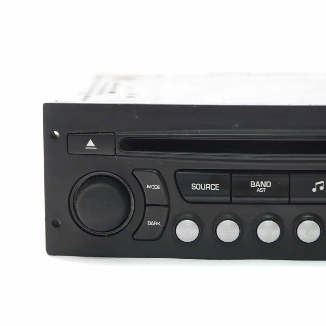 Peugeot 307 CD Player Radio Stereo Head Unit - SKU 96766518XT00 - Part number 96766518XT00