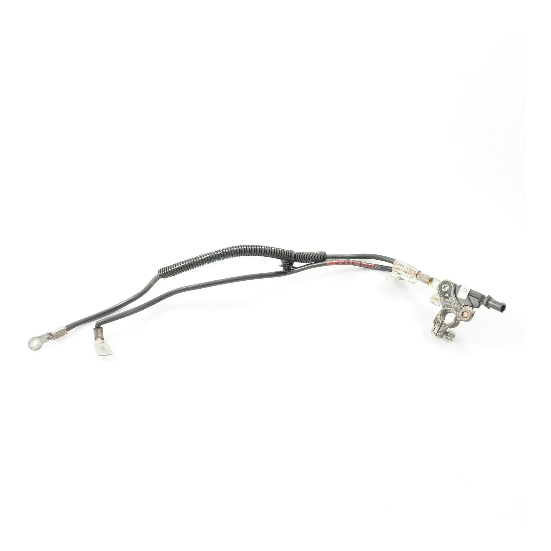 Citroen Berlingo Peugeot Partner Borne de Batterie Câble de Terre 9676811780