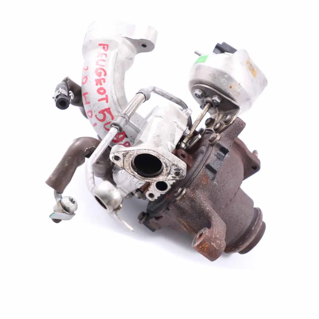 Turbocompressore completo per Peugeot 5008 2.0 HDI Diesel con numero di parte 9677062780 Peugeot 5008 2.0 HDI Diesel Turbocompressore completo - SKU 9677062780 - Numero di parte 9677062780