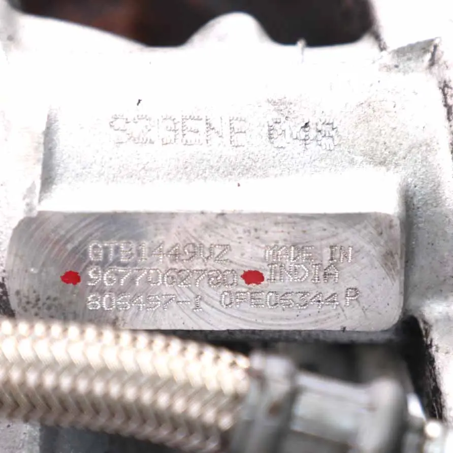 Turbosprężarka Turbo do Peugeot 5008 2.0 HDI Diesel o numerze 9677062780 Peugeot 5008 2.0 HDI Diesel Turbosprężarka Turbo - SKU 9677062780 - Numer Części 9677062780