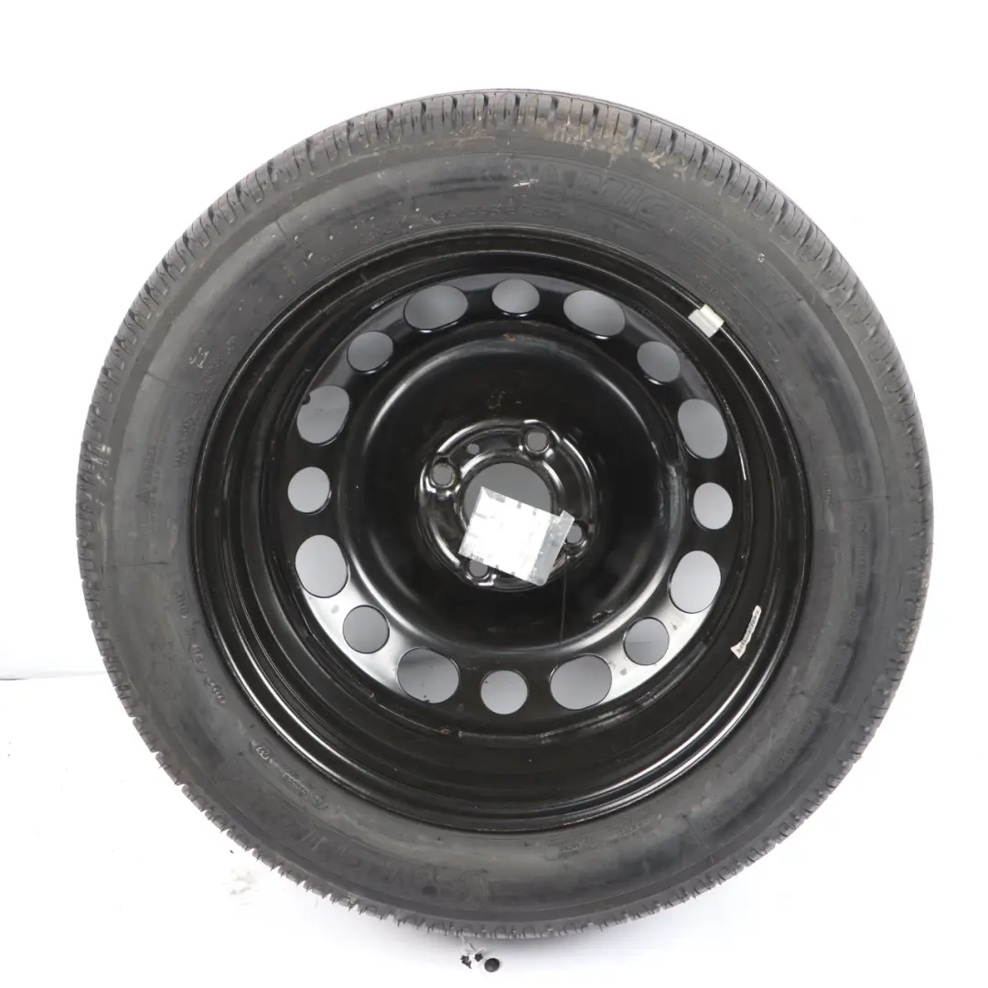 Spare Wheel Peugeot 208 MWFR 55X Compact Wheel Steel R16 Tyre 195/55 to with Part number 9677088480 Spare Wheel Peugeot 208 MWFR 55X Compact Wheel Steel R16 Tyre 195/55 - SKU 9677088480 - Part number 9677088480