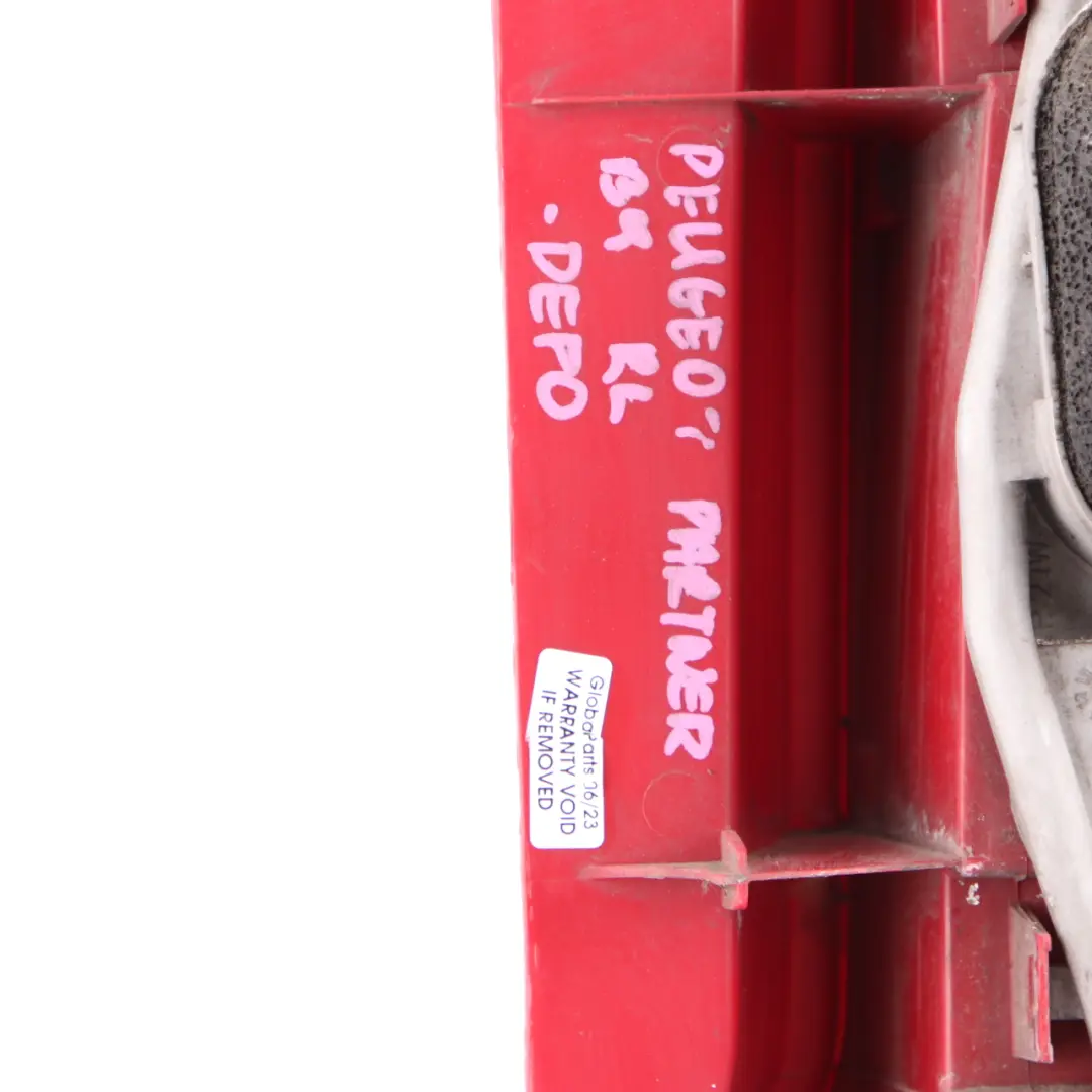 Lamp Left N/S Tail Light Side Panel DEPO 085521934 to Peugeot Partner B9 Rear with Part number 9677205580 Peugeot Partner B9 Rear Lamp Left N/S Tail Light Side Panel DEPO 085521934 - SKU 9677205580 - Part number 9677205580