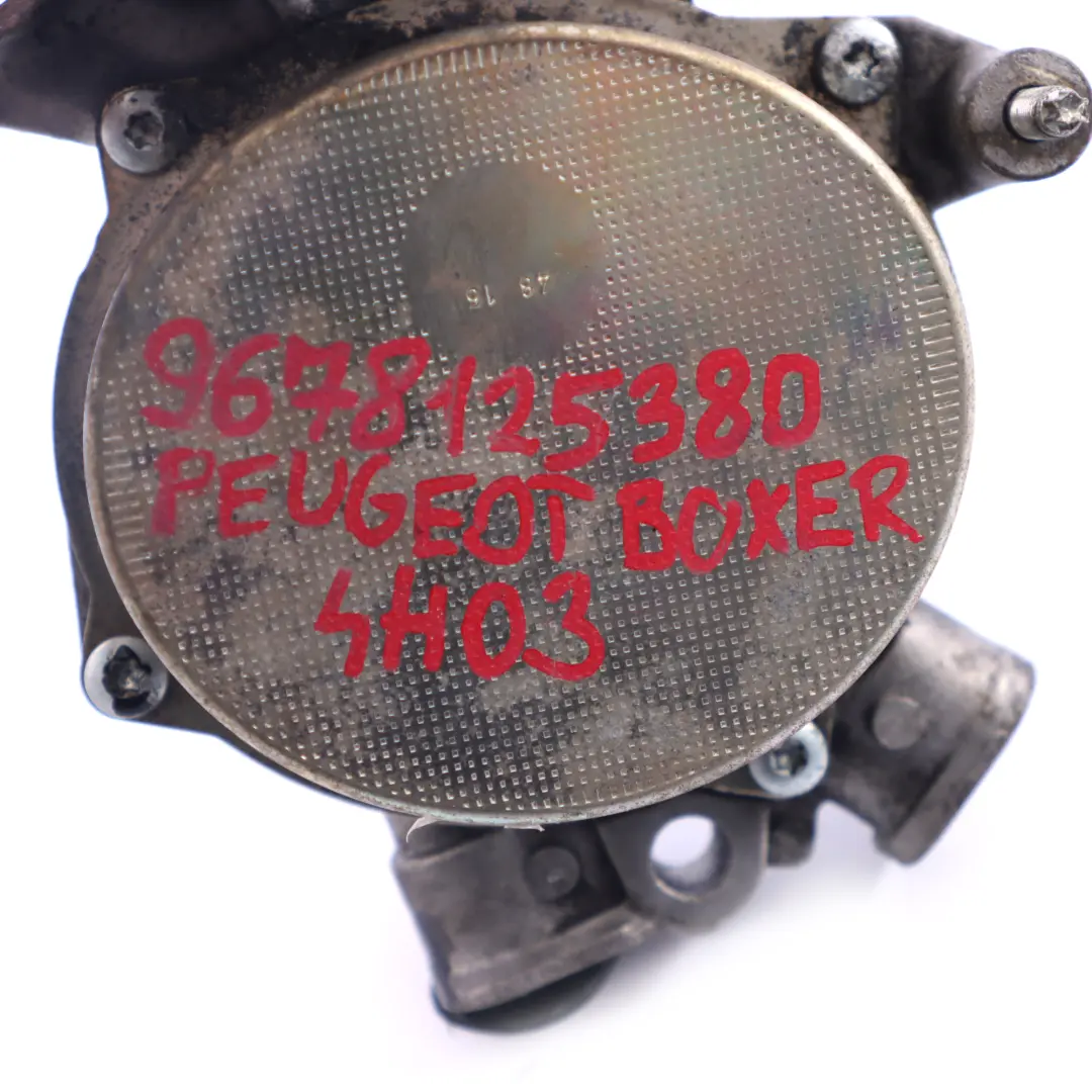 Citroen Jumper II 2.2 HDi HDI Diesel Pompa a vuoto per Peugeot Boxer con numero di parte 9678125380 Peugeot Boxer Citroen Jumper II 2.2 HDi HDI Diesel Pompa a vuoto - SKU 9678125380 - Numero di parte 9678125380