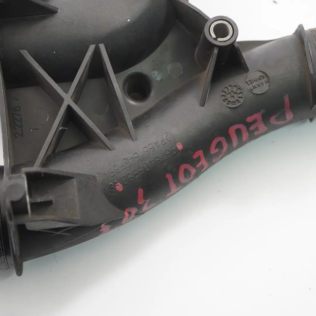 Peugeot 307 1.6 HDI Diesel Ladeluftkühler Schlauch Luftansaugrohr - SKU 9678406580-1 - Teilenummer 9678406580