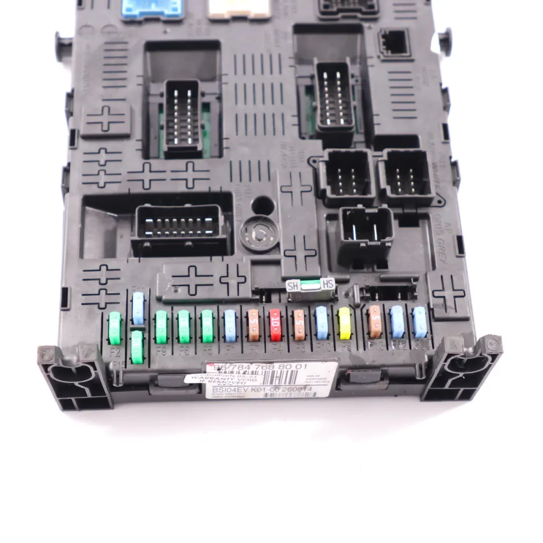  Steuergerät Citroen Berlingo Peugeot Partner Body Control Modul BSI - SKU 9.67848E+11 - Teilenummer 967847688001