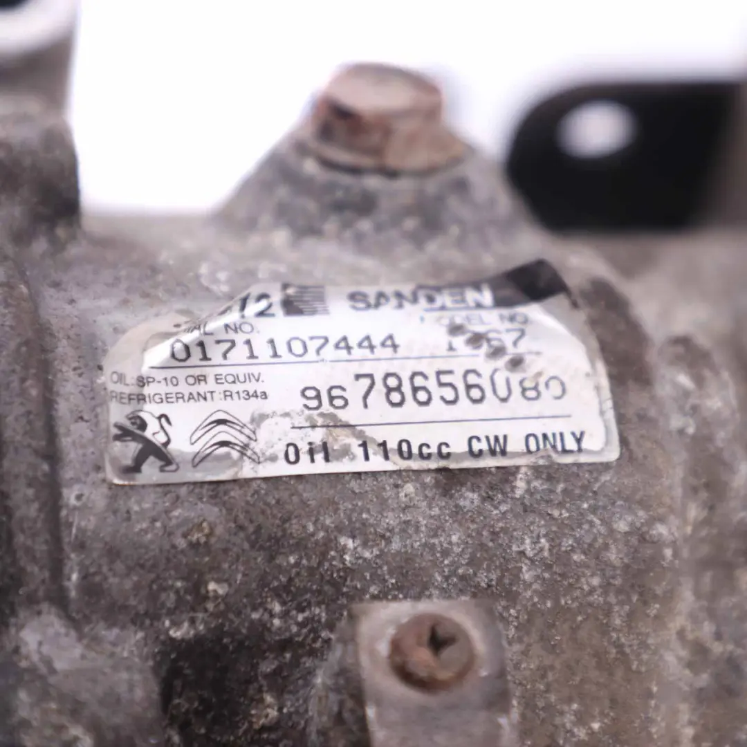  Citroen Berlingo B9 Air Conditioning Compressor Air Con A/C Pump - SKU 9678656080 - Part number 9678656080