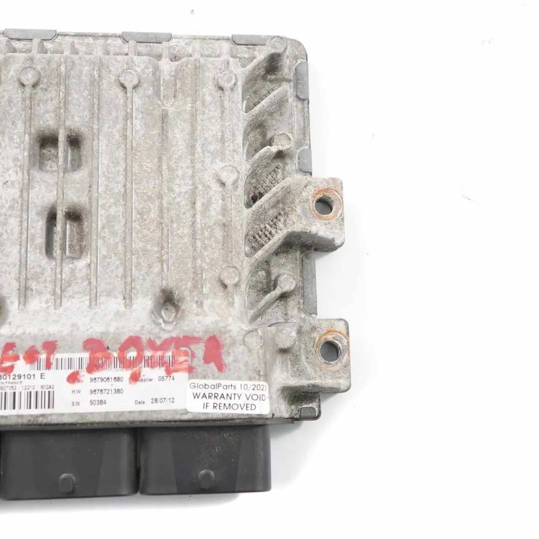Peugeot Boxer 2.2 Puma Diesel Engine Control Unit ECU Module - SKU 9679061680 - Part number 9679061680
