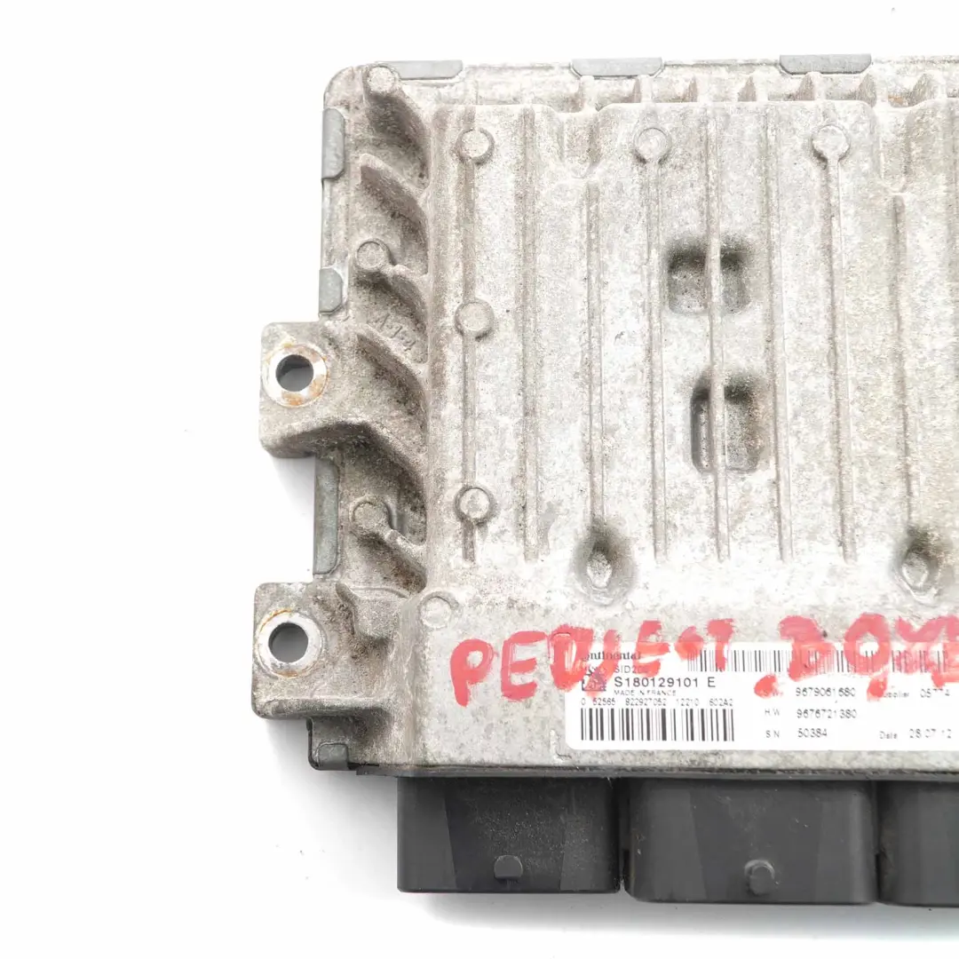 Peugeot Boxer 2.2 Puma Diesel Engine Control Unit ECU Module - SKU 9679061680 - Part number 9679061680
