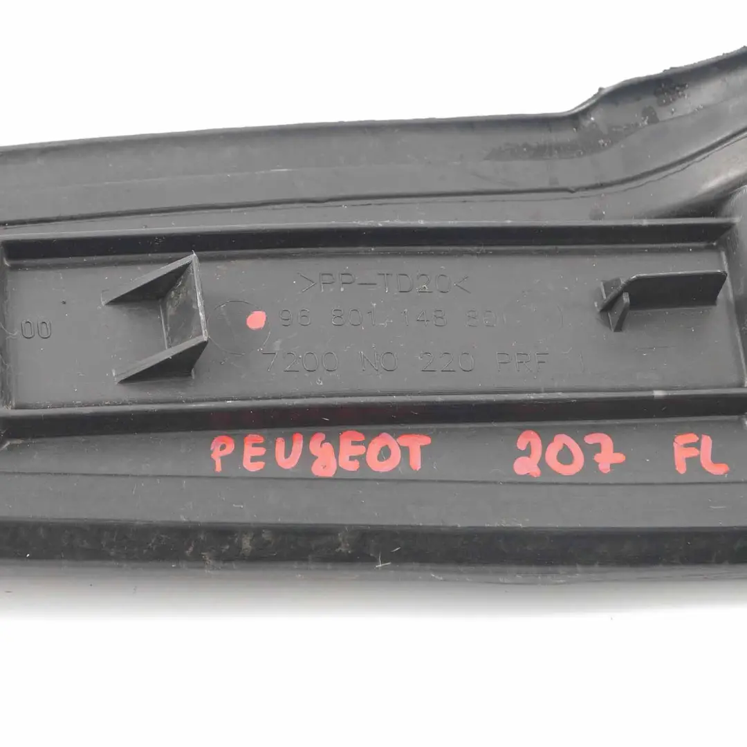 Uszczelka Wygłuszenie Błotnika Przedniego Lewego Peugeot 207 - SKU 9680114880 - Numer Części 9680114880