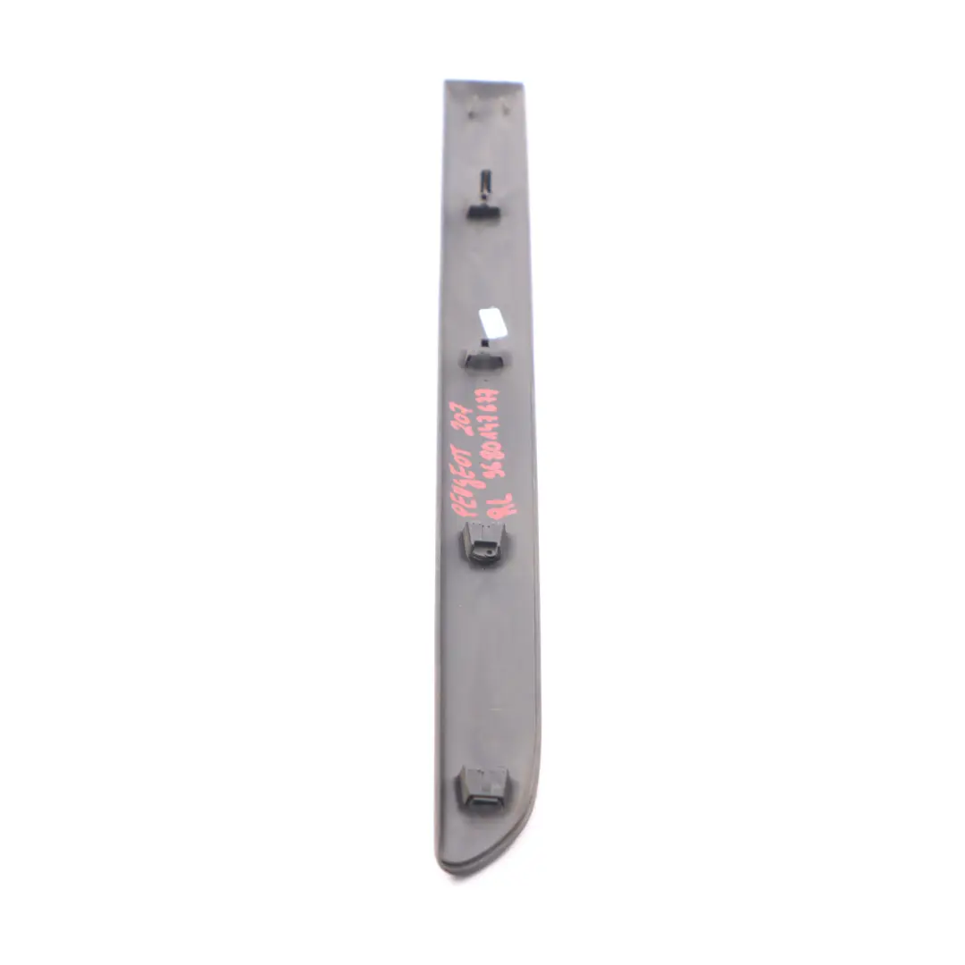 Peugeot 207 Door Trim Strip Rear Left N/S Moulding Decor Panel - SKU 9680147677 - Part number 9680147677