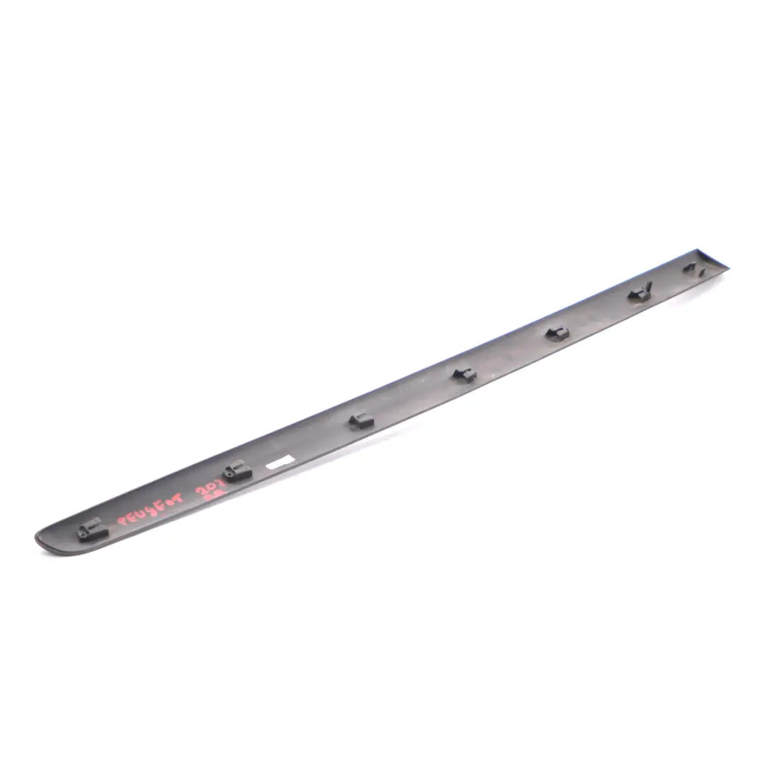 Peugeot 207 Baguette de Porte Arriere Gauche Moulure Décor Panneau - SKU 9680147877 - Numéro de pièce 9680147877