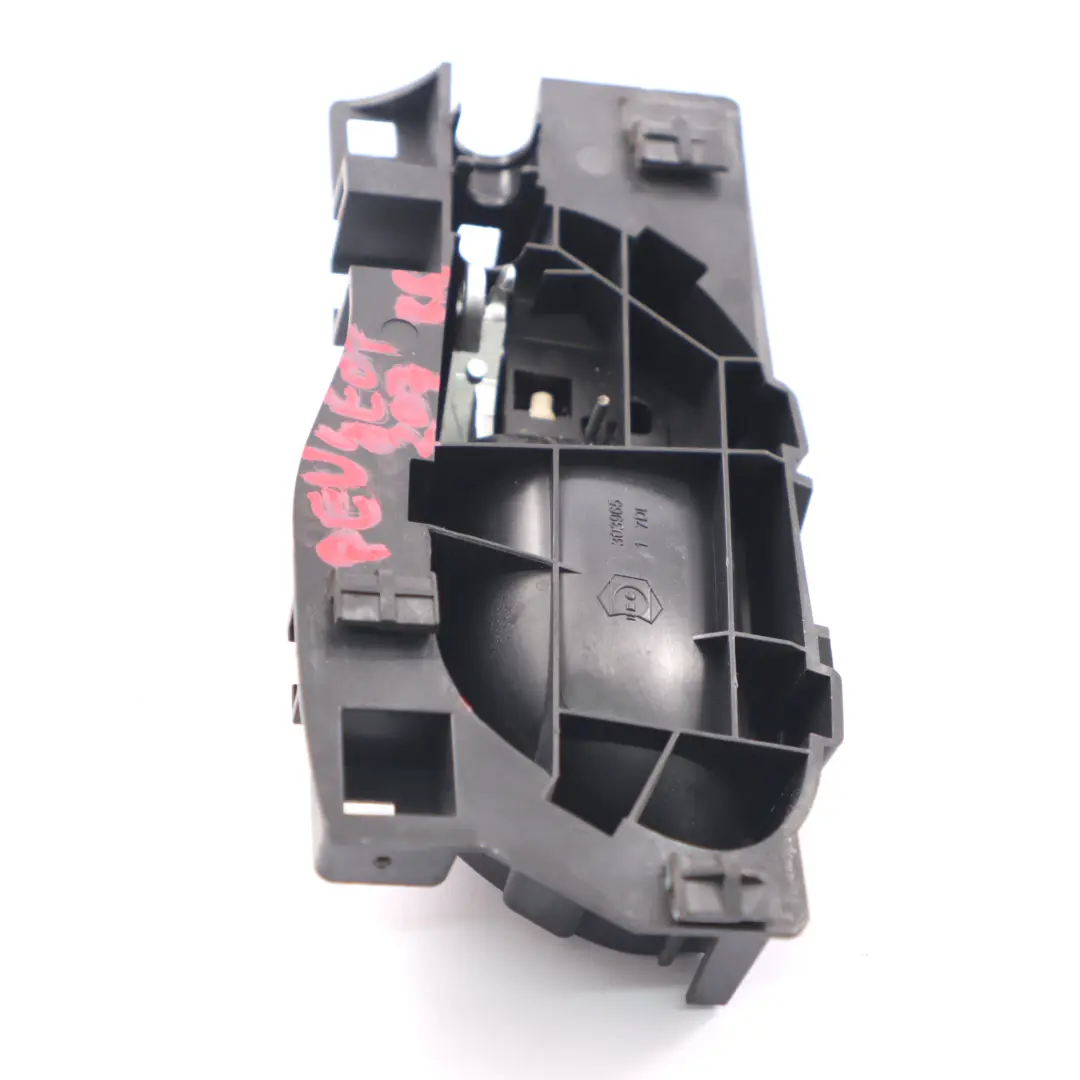 Tirador Puerta Interior Trasero Derecho para Peugeot 207 con número de pieza 96802455VV Peugeot 207 Tirador Puerta Interior Trasero Derecho - SKU 96802455VV - Número de pieza 96802455VV